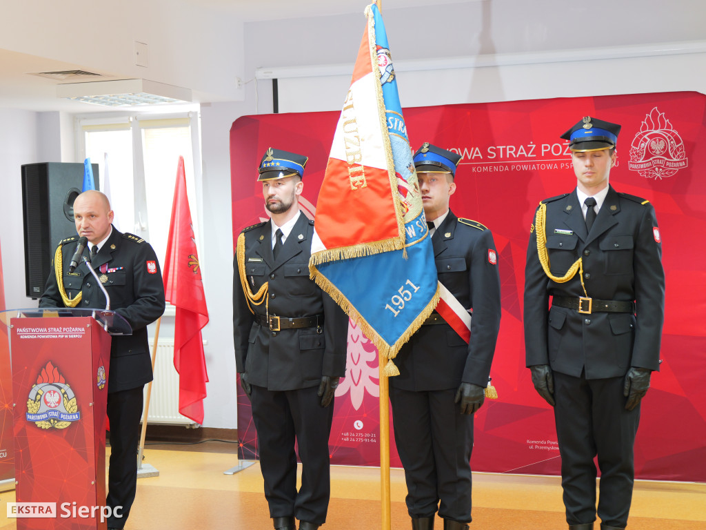 Zmiany w sierpeckiej komendzie straży