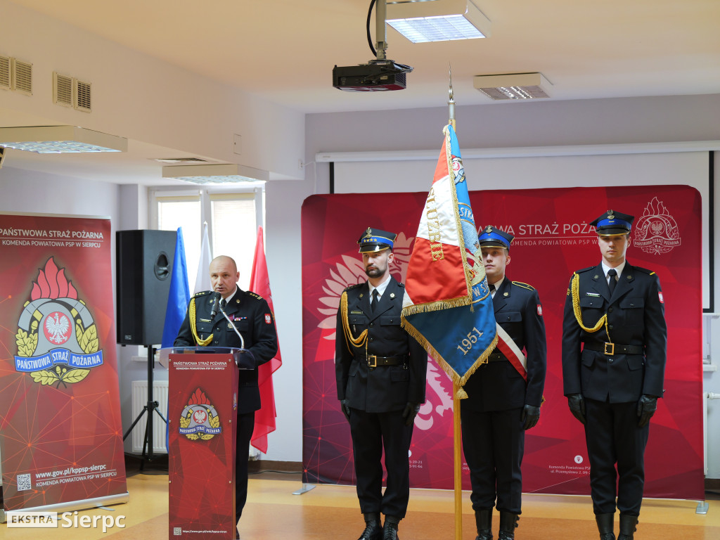 Zmiany w sierpeckiej komendzie straży