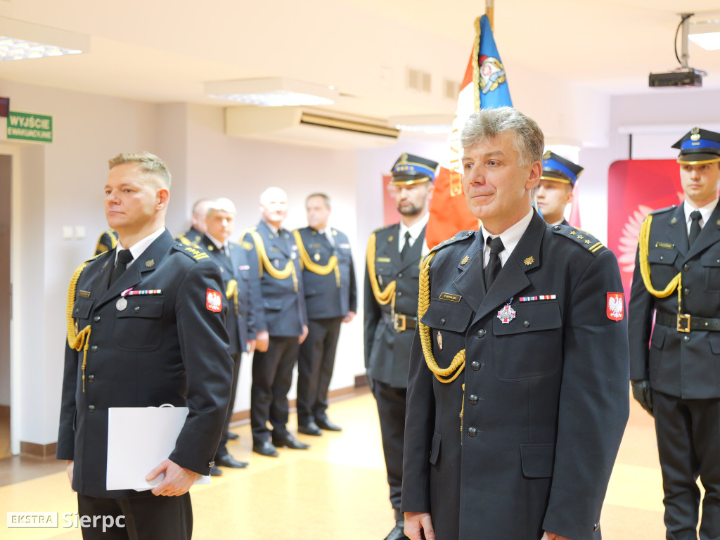 Zmiany w sierpeckiej komendzie straży