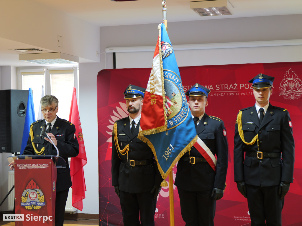 Zmiany w sierpeckiej komendzie straży