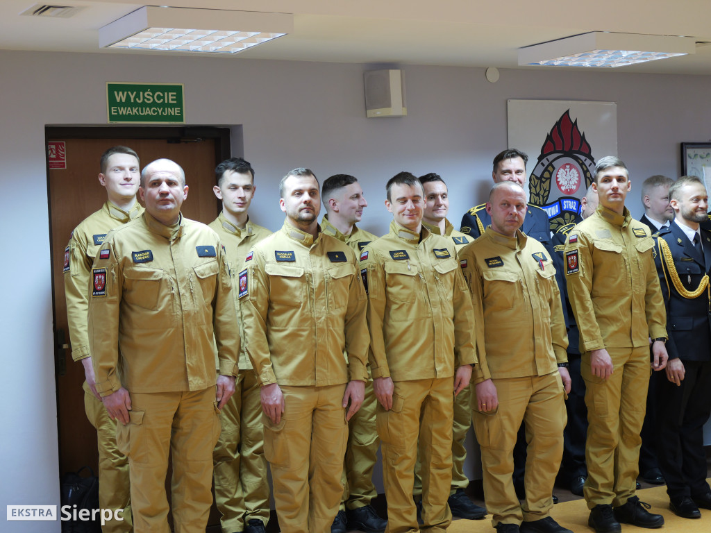 Zmiany w sierpeckiej komendzie straży