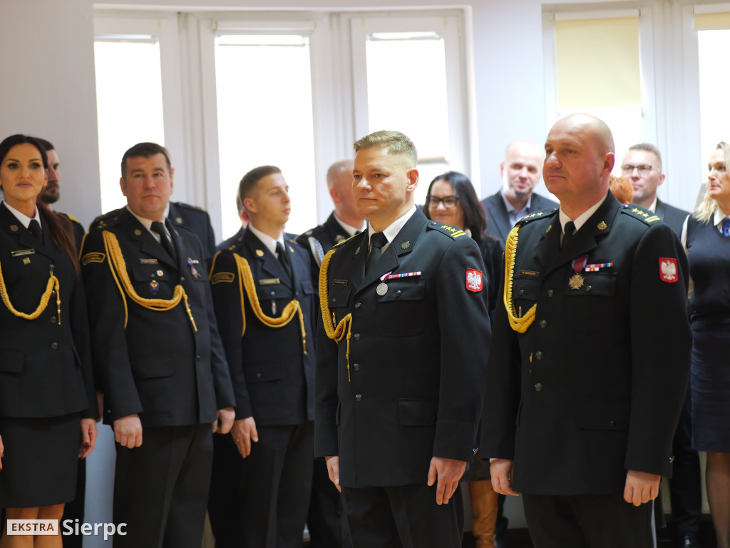 Zmiany w sierpeckiej komendzie straży