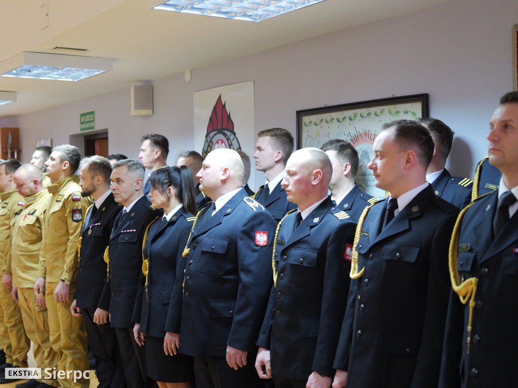 Zmiany w sierpeckiej komendzie straży