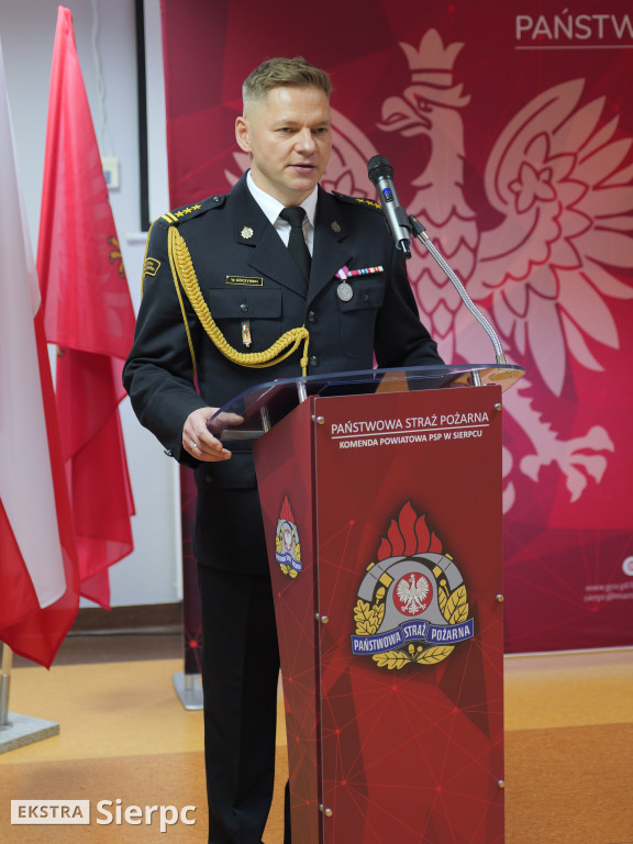 Zmiany w sierpeckiej komendzie straży