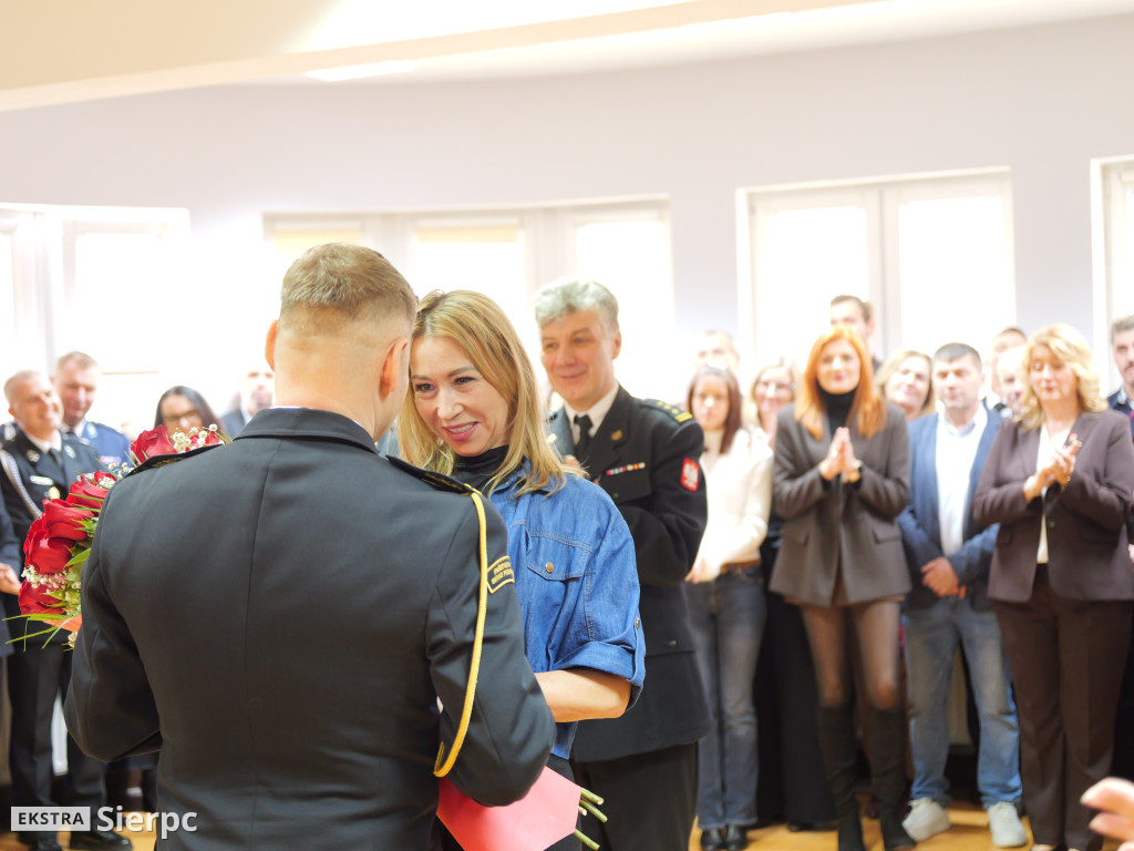 Zmiany w sierpeckiej komendzie straży