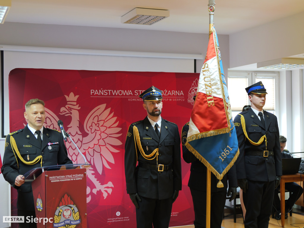 Zmiany w sierpeckiej komendzie straży