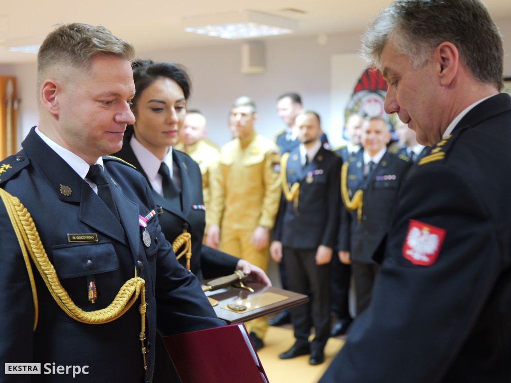 Zmiany w sierpeckiej komendzie straży
