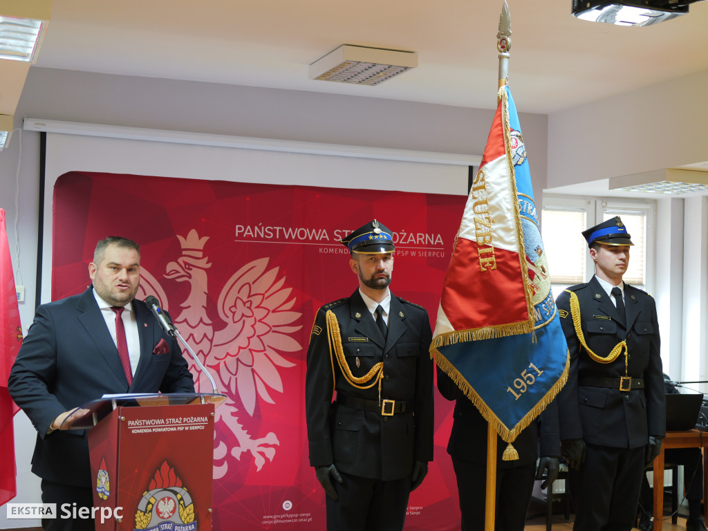 Zmiany w sierpeckiej komendzie straży