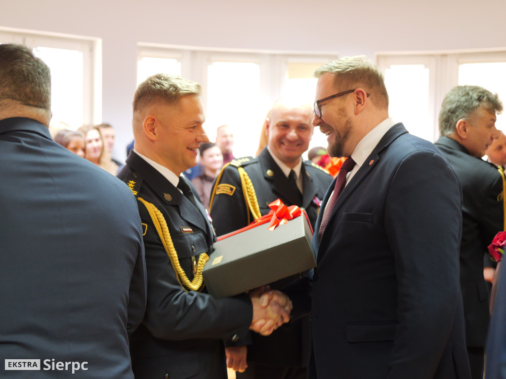 Zmiany w sierpeckiej komendzie straży