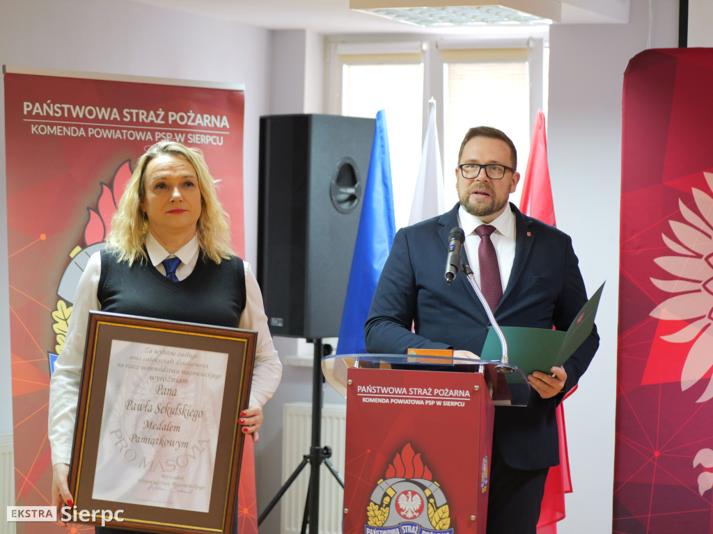 Zmiany w sierpeckiej komendzie straży