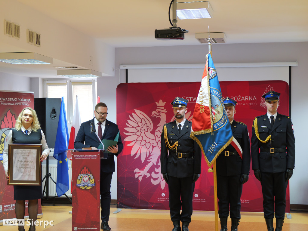 Zmiany w sierpeckiej komendzie straży