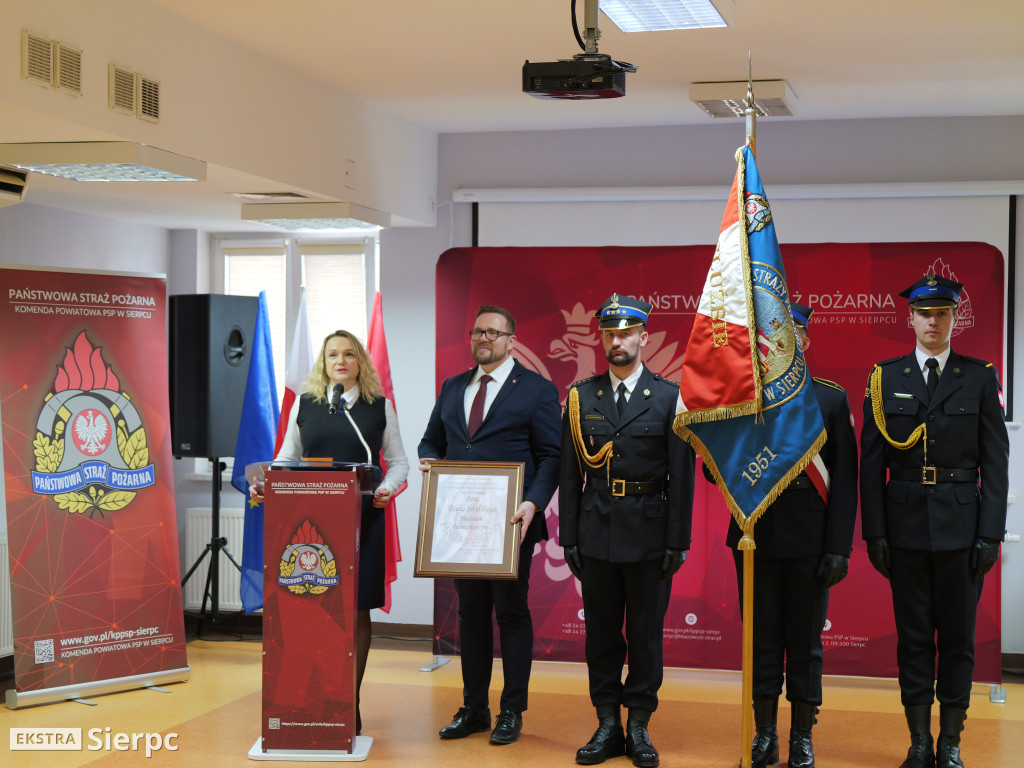 Zmiany w sierpeckiej komendzie straży