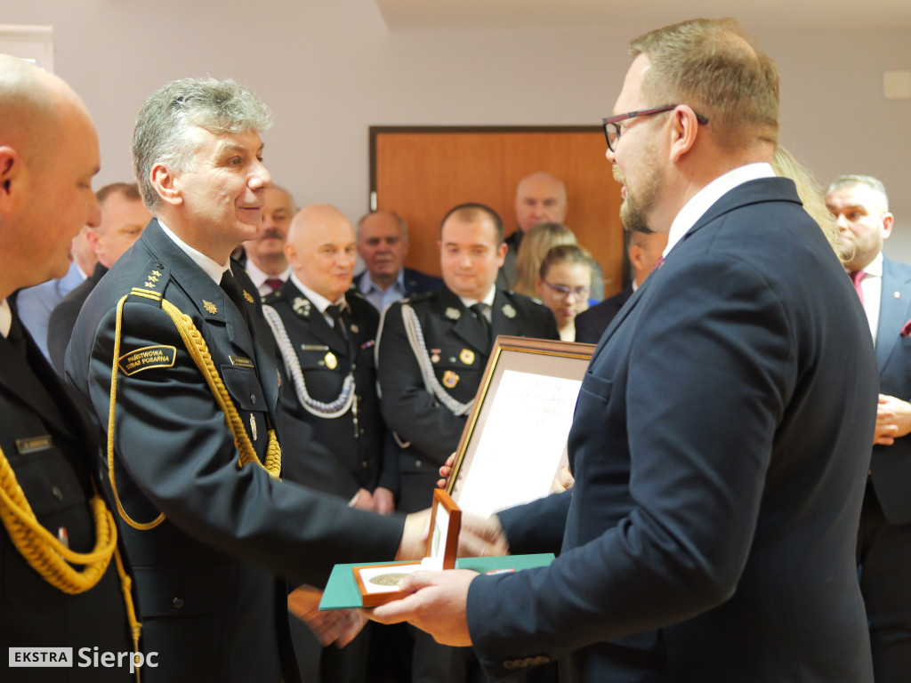 Zmiany w sierpeckiej komendzie straży