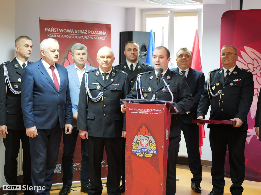 Zmiany w sierpeckiej komendzie straży