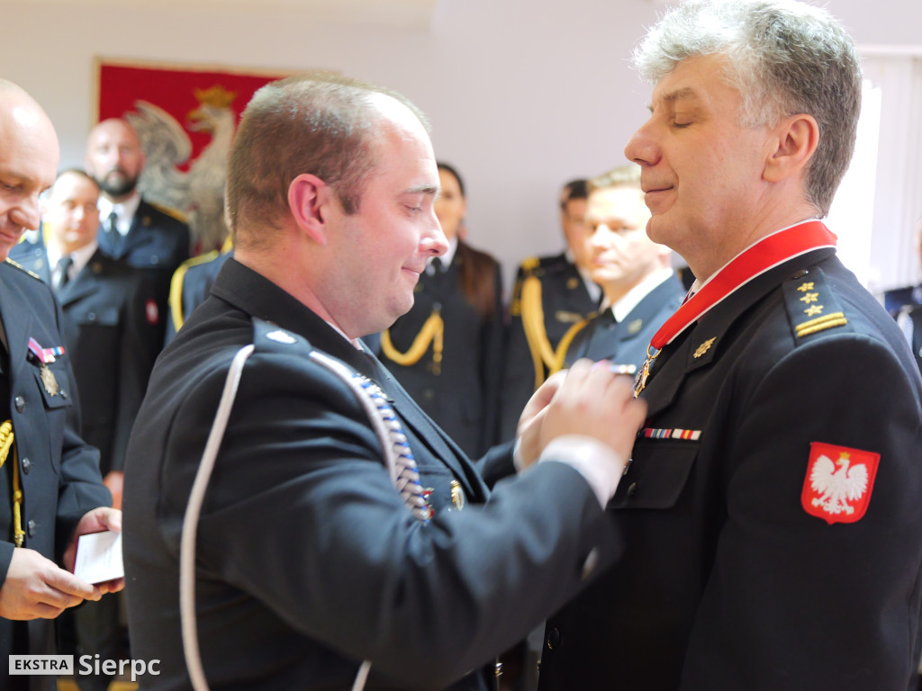 Zmiany w sierpeckiej komendzie straży