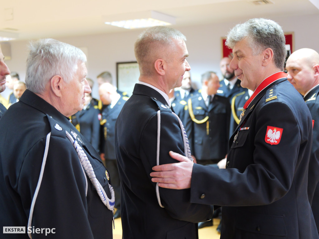 Zmiany w sierpeckiej komendzie straży