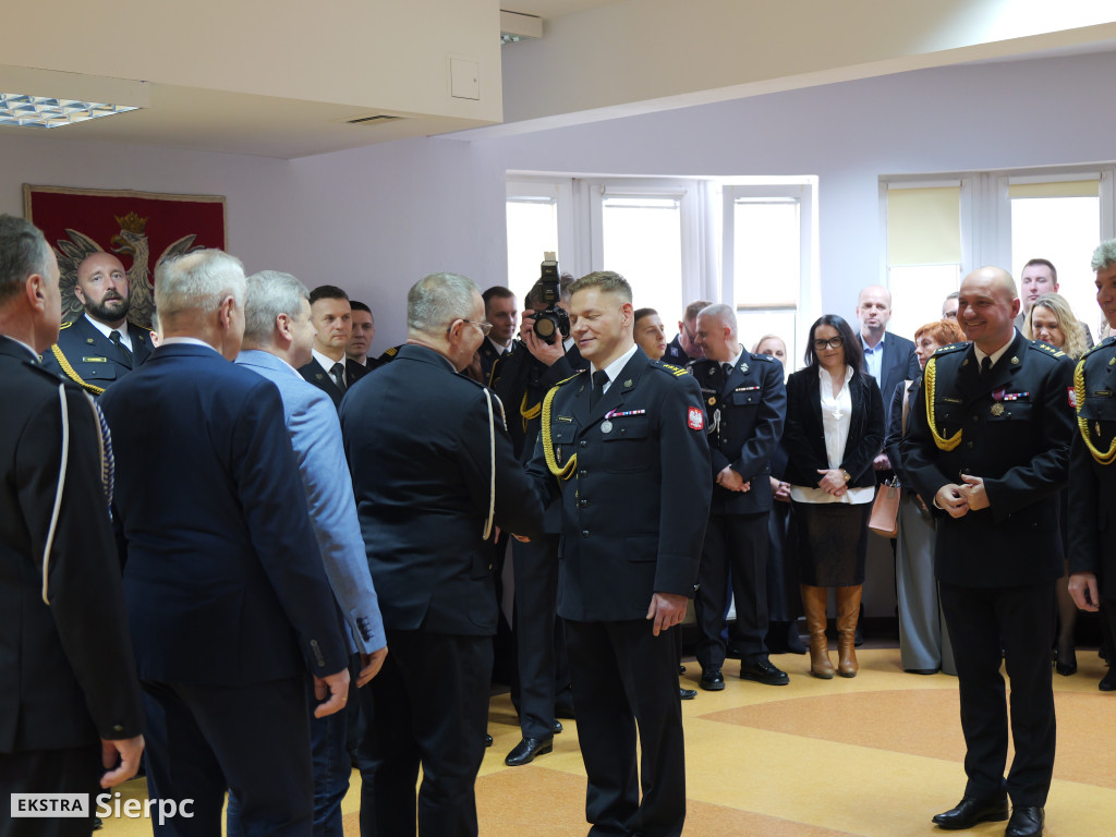Zmiany w sierpeckiej komendzie straży