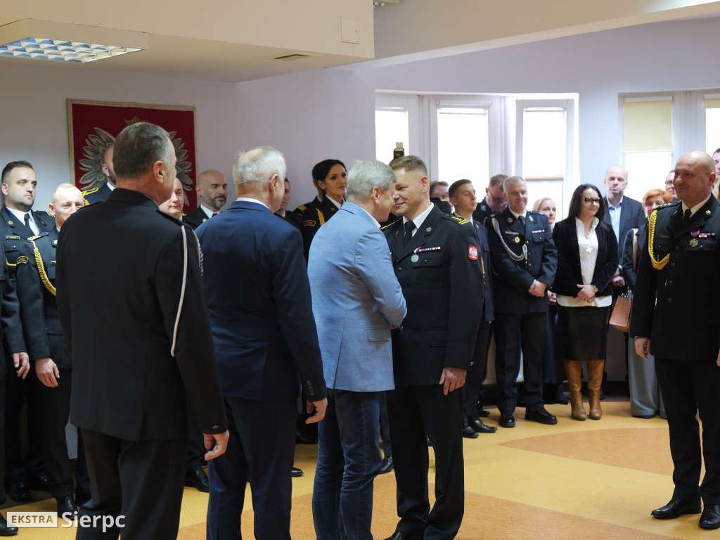 Zmiany w sierpeckiej komendzie straży