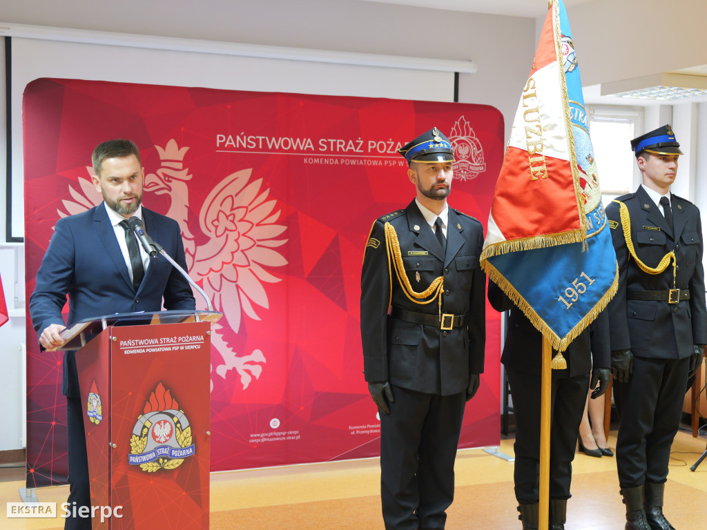 Zmiany w sierpeckiej komendzie straży