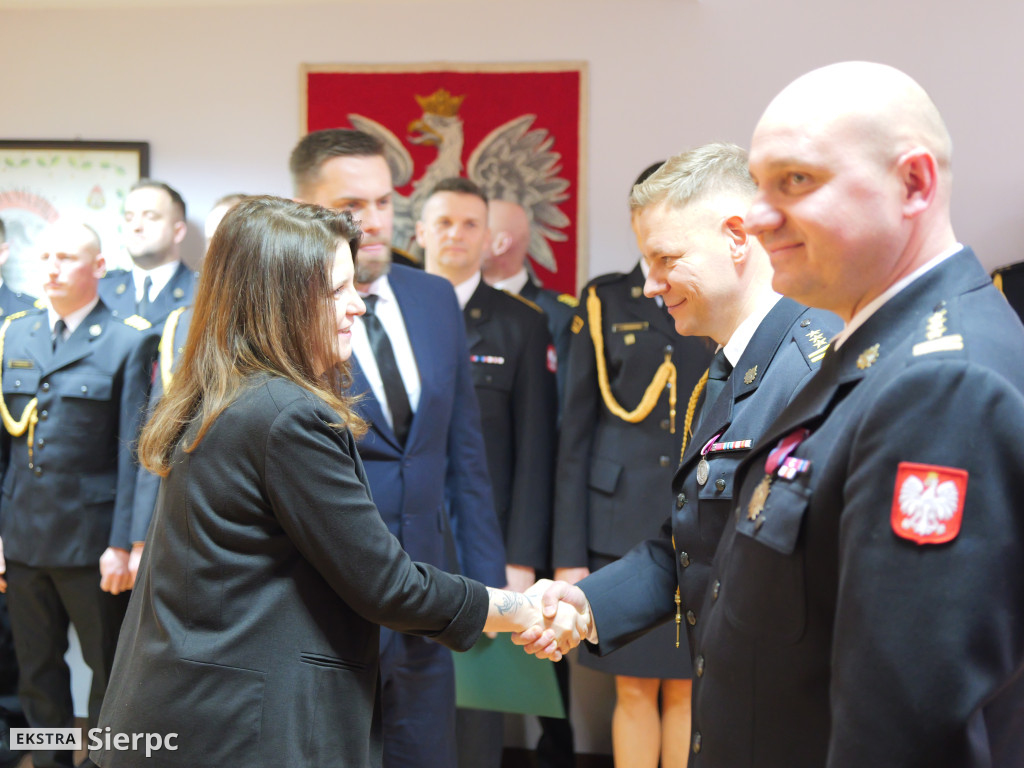 Zmiany w sierpeckiej komendzie straży