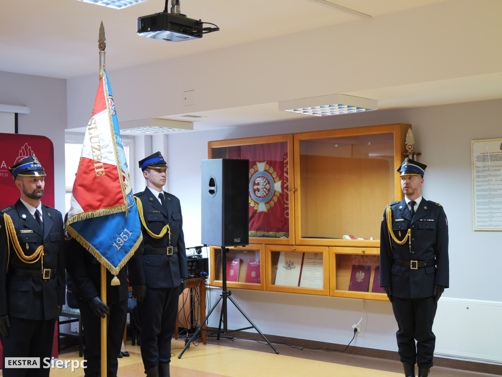 Zmiany w sierpeckiej komendzie straży