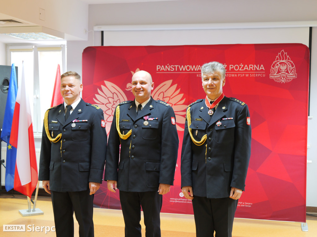 Zmiany w sierpeckiej komendzie straży