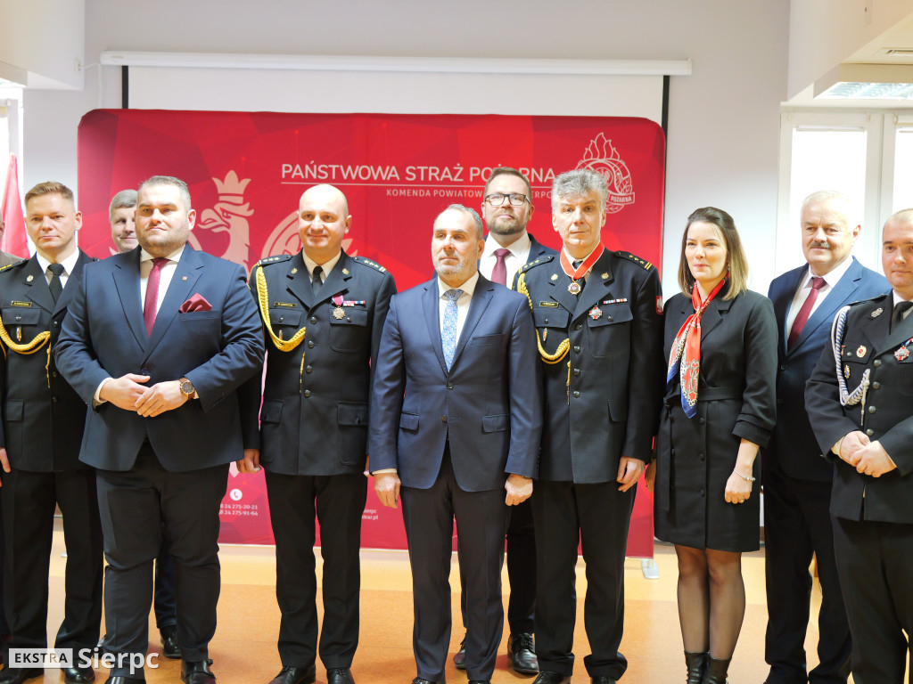 Zmiany w sierpeckiej komendzie straży