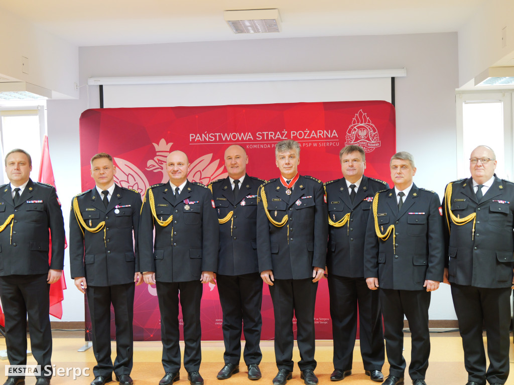 Zmiany w sierpeckiej komendzie straży