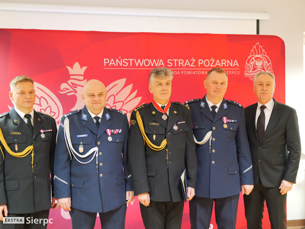 Zmiany w sierpeckiej komendzie straży