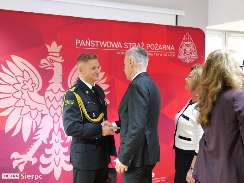 Zmiany w sierpeckiej komendzie straży