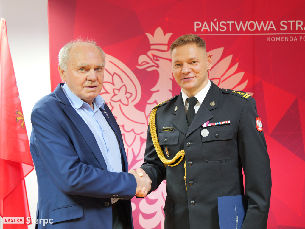 Zmiany w sierpeckiej komendzie straży