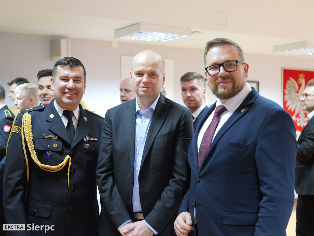 Zmiany w sierpeckiej komendzie straży