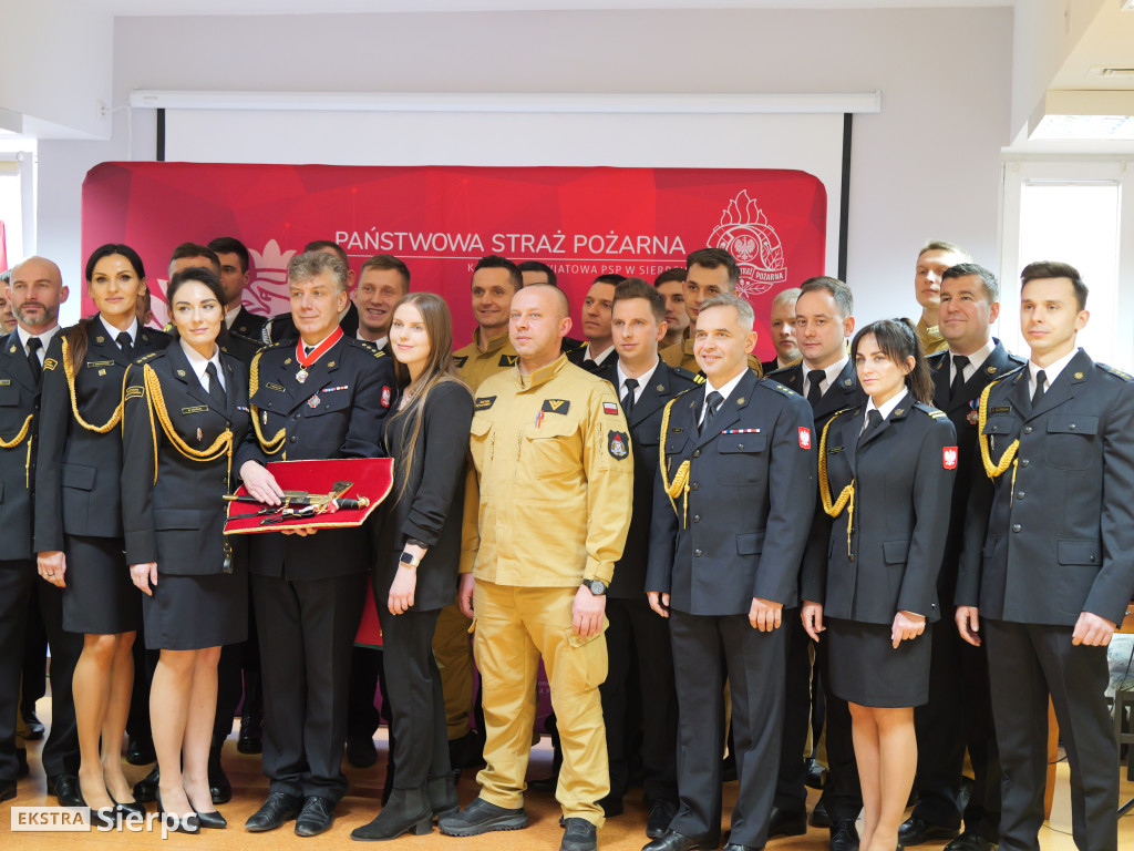 Zmiany w sierpeckiej komendzie straży
