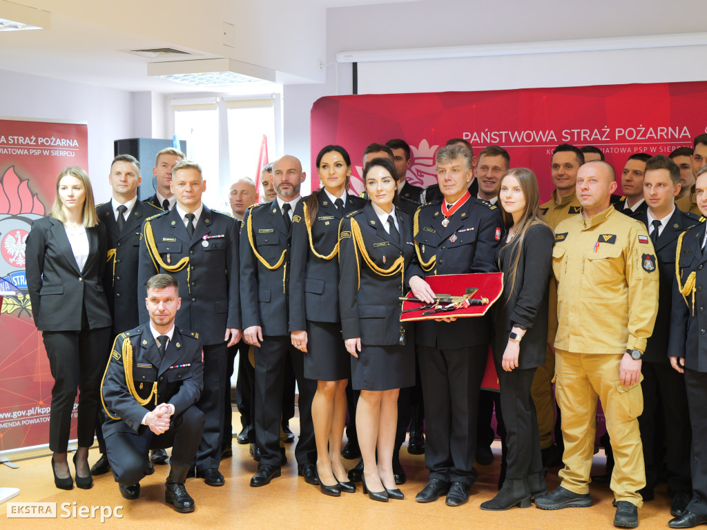 Zmiany w sierpeckiej komendzie straży