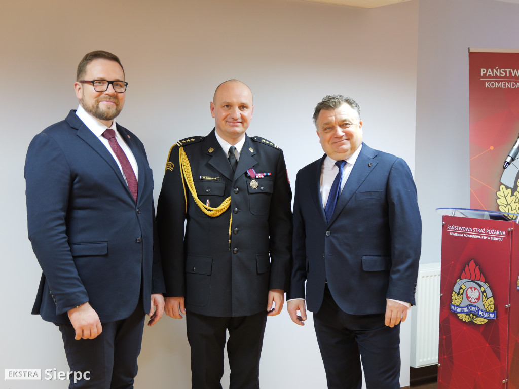 Zmiany w sierpeckiej komendzie straży