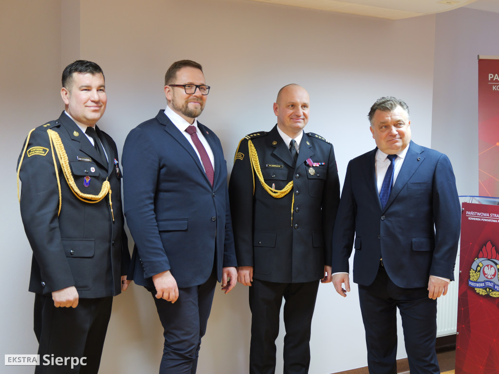 Zmiany w sierpeckiej komendzie straży