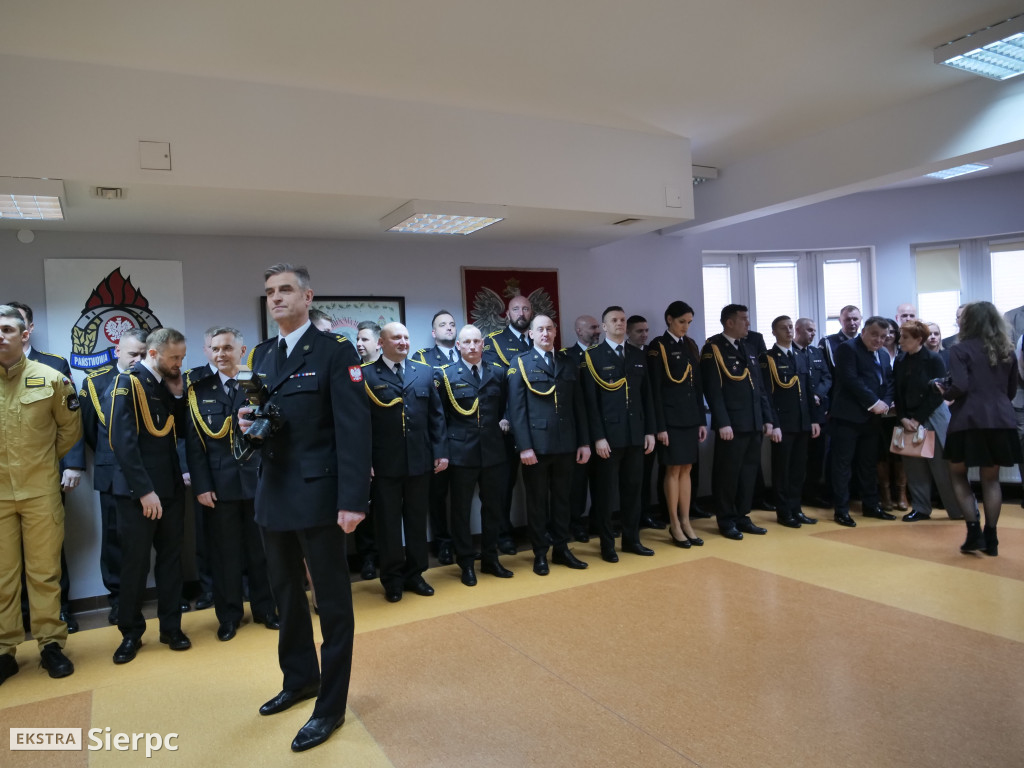 Zmiany w sierpeckiej komendzie straży