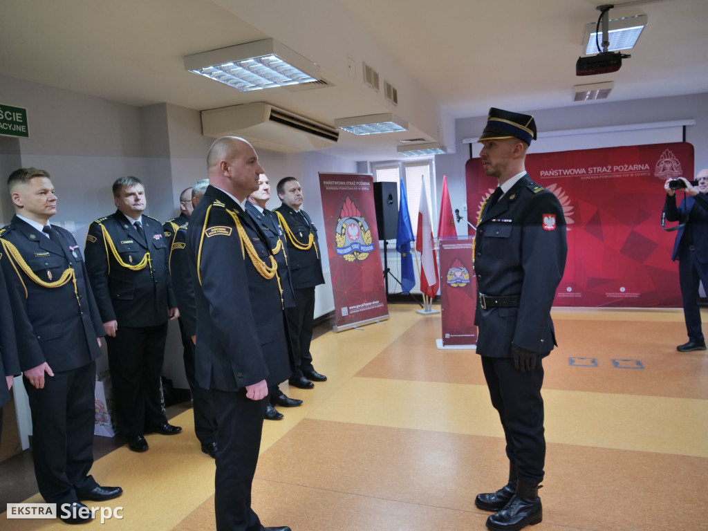 Zmiany w sierpeckiej komendzie straży