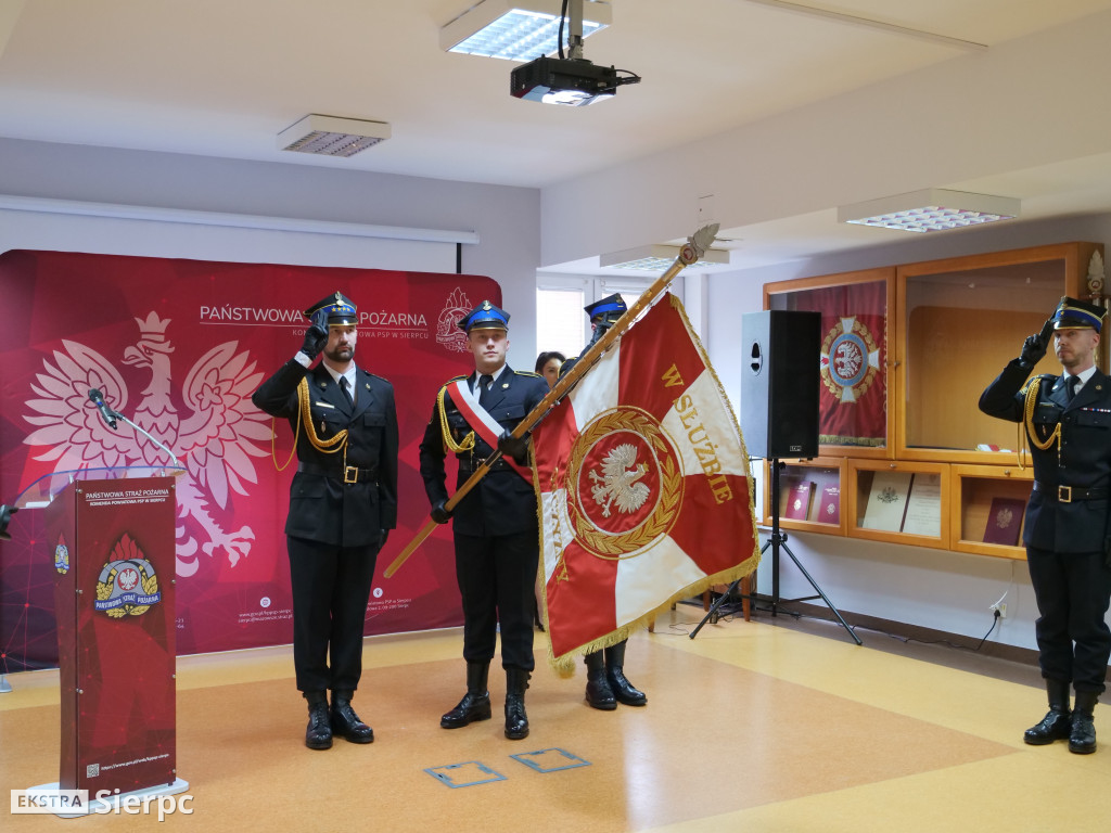 Zmiany w sierpeckiej komendzie straży
