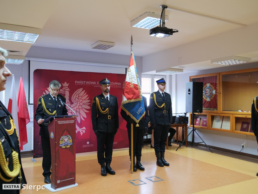 Zmiany w sierpeckiej komendzie straży