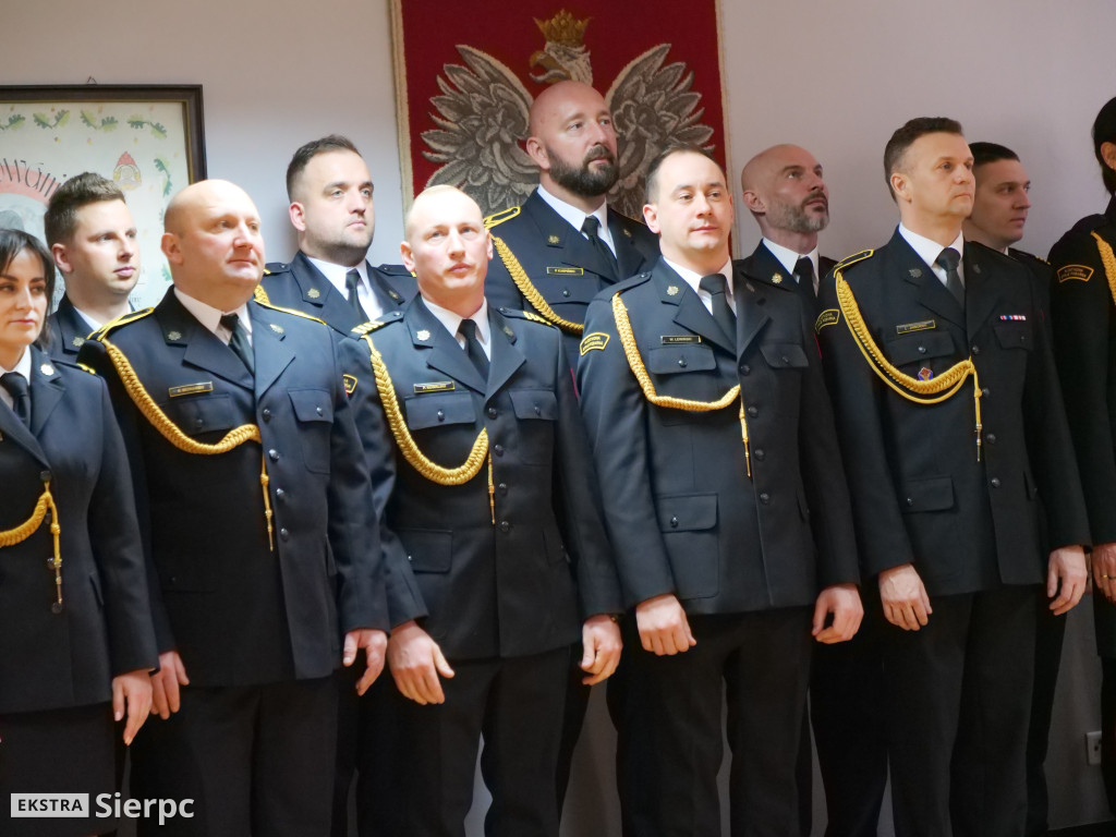 Zmiany w sierpeckiej komendzie straży