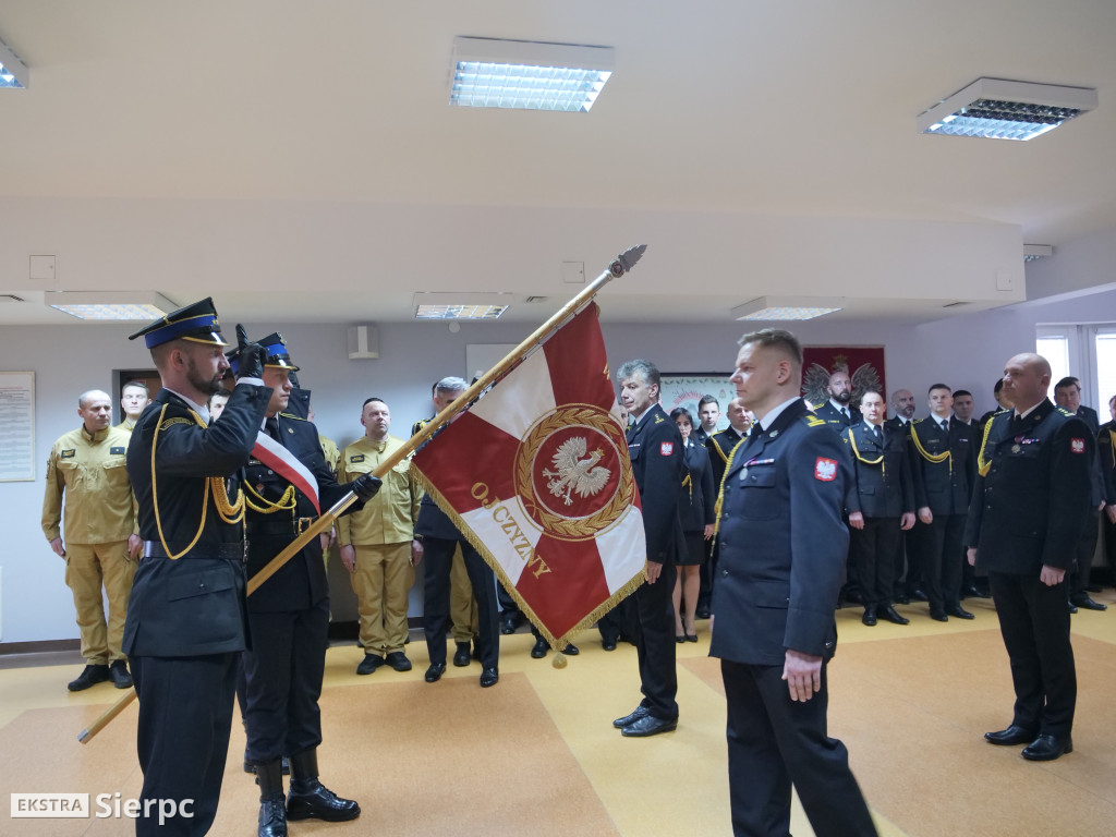 Zmiany w sierpeckiej komendzie straży