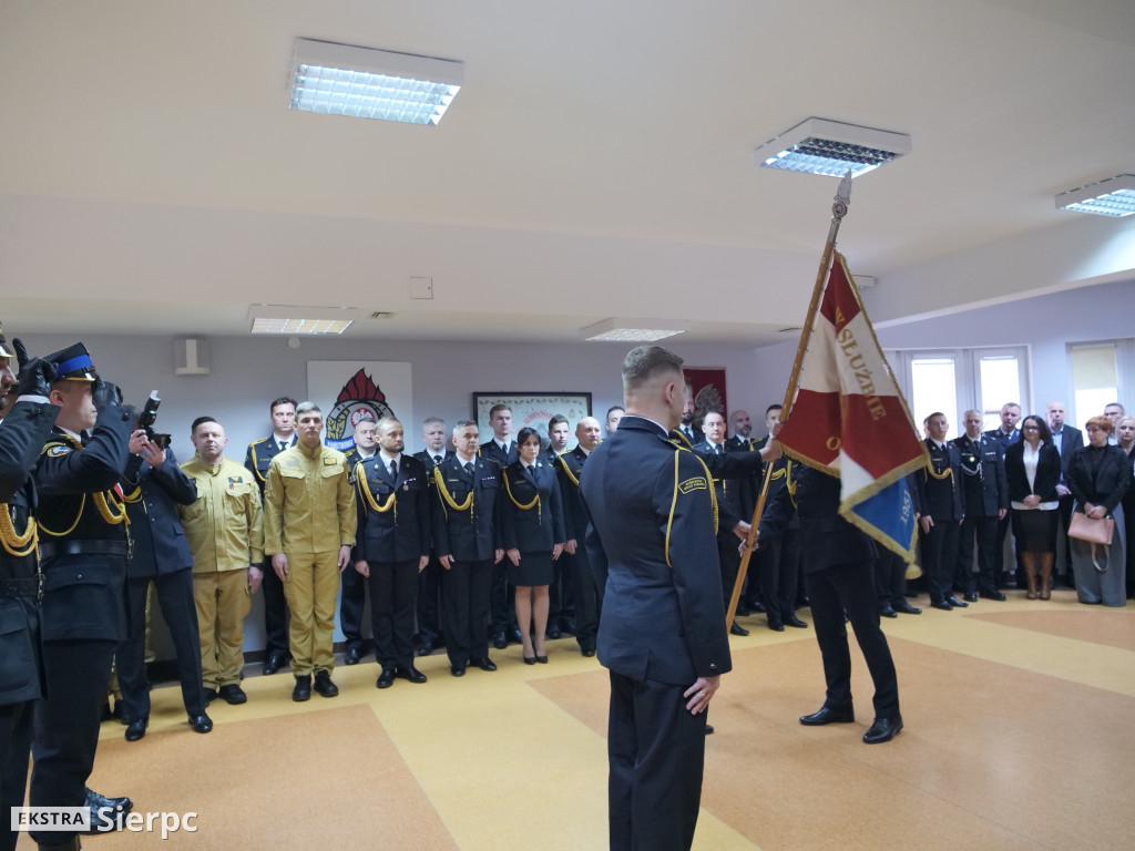 Zmiany w sierpeckiej komendzie straży