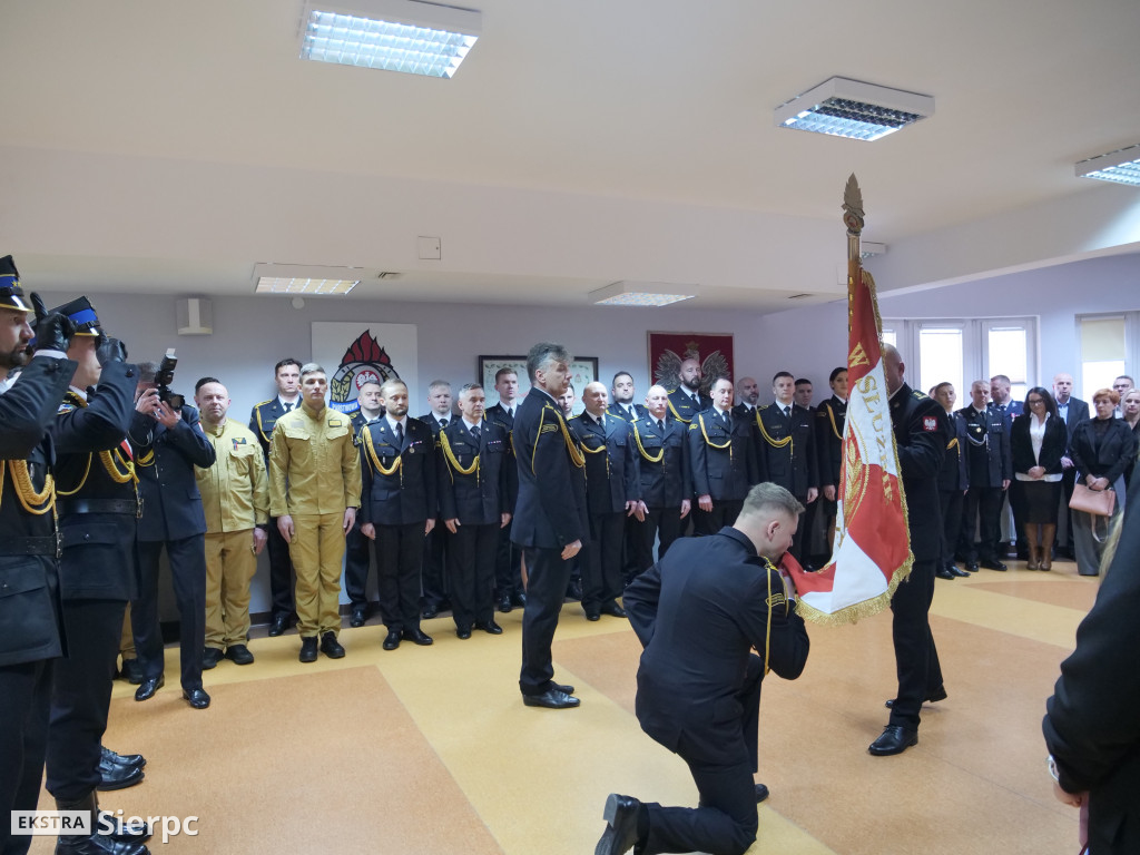 Zmiany w sierpeckiej komendzie straży