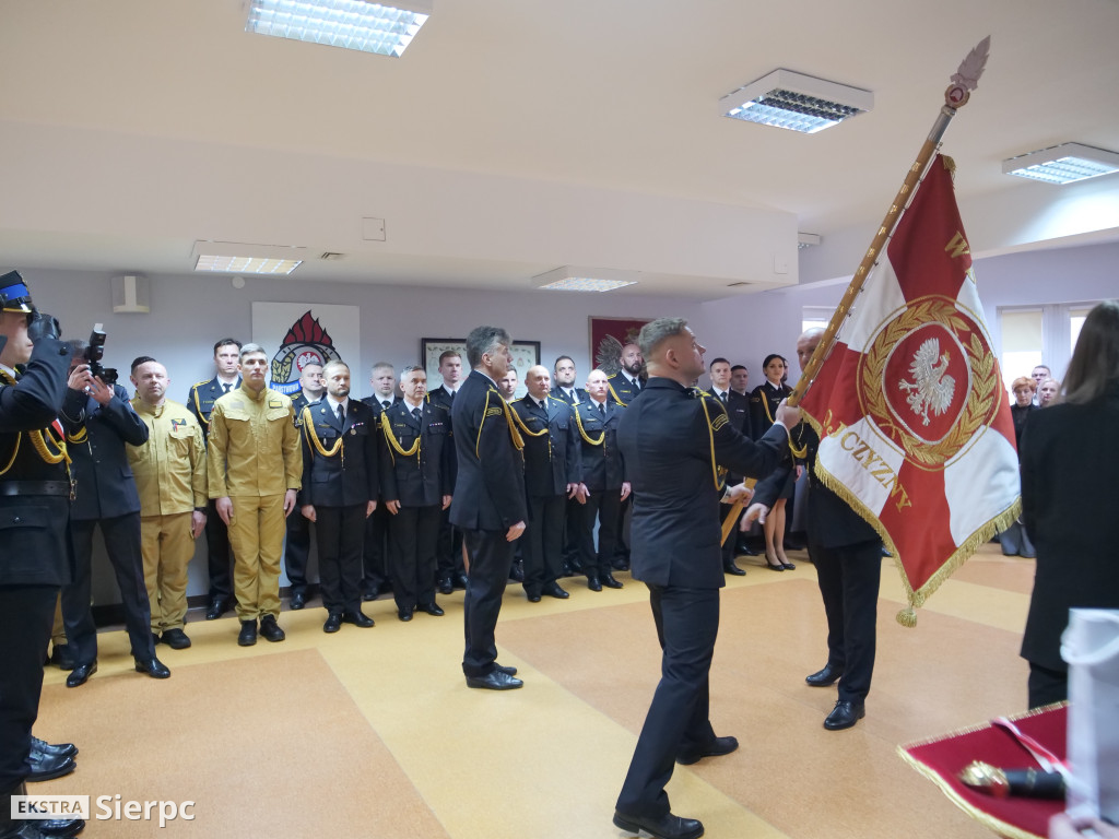 Zmiany w sierpeckiej komendzie straży