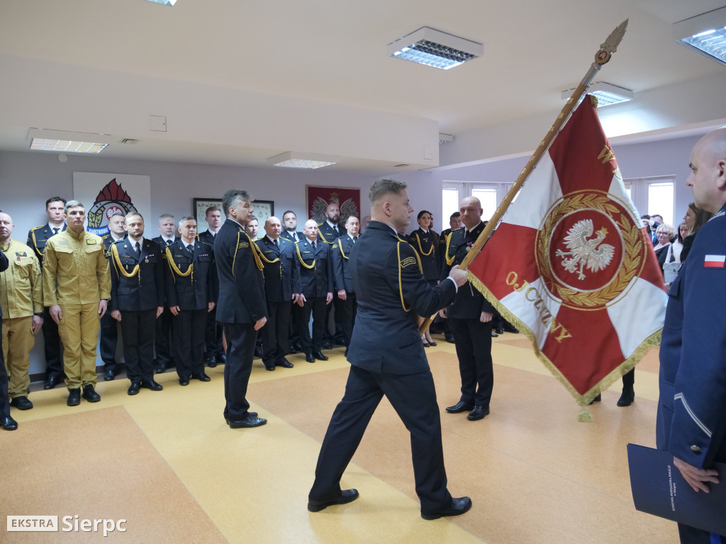 Zmiany w sierpeckiej komendzie straży