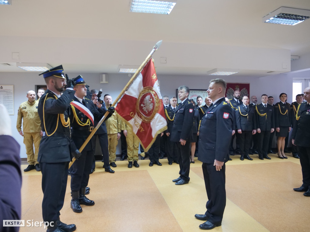 Zmiany w sierpeckiej komendzie straży