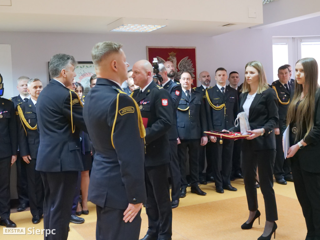 Zmiany w sierpeckiej komendzie straży