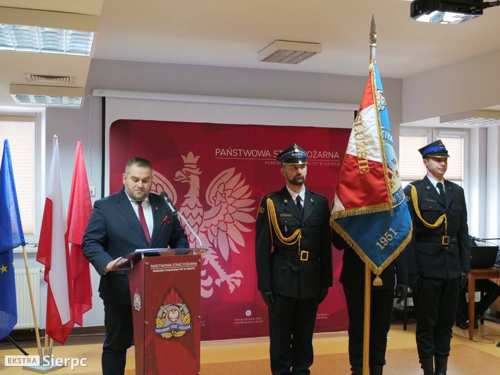 Zmiany w sierpeckiej komendzie straży