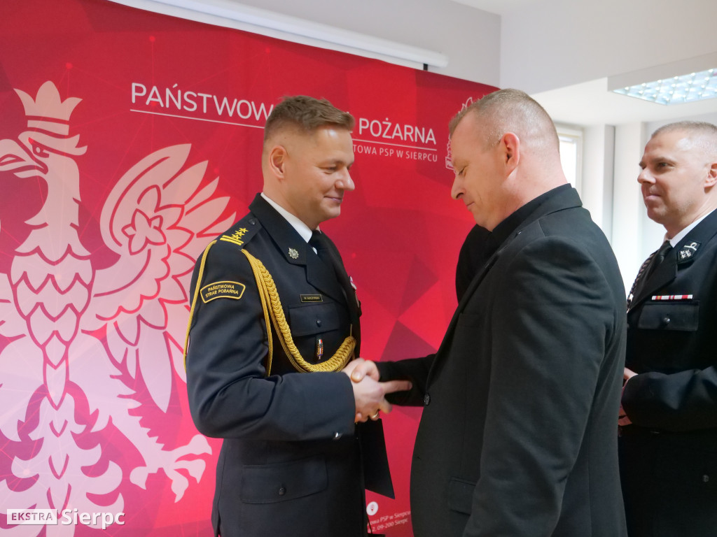 Zmiany w sierpeckiej komendzie straży